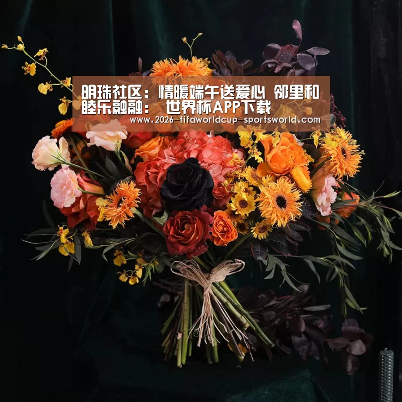 明珠社区:情暖端午送爱心 邻里和睦乐融融: 世界杯APP下载(图2) 世界杯APP下载